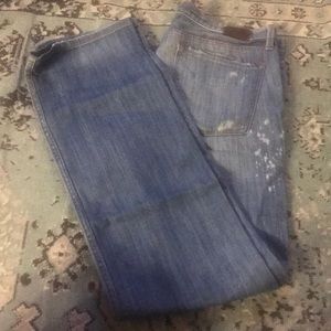 Rare, white oak cone denim, straight leg jeans